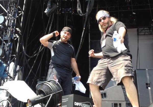 Merz on stage